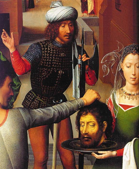 Hans Memling Triptych of St.John the Baptist and St.John the Evangelist gg Sweden oil painting art